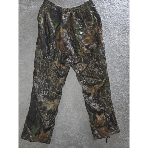 Vtg Gamehide Pants Mens XL Camo Hunting Cargo Lined Ankle Drawcords Style W31 - Picture 7 of 8